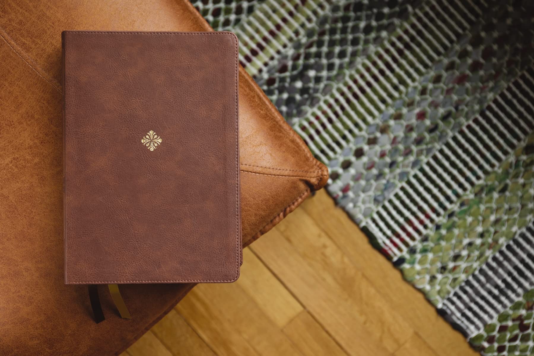 NKJV, Thompson Chain-Reference Bible, Large Print, Leathersoft, Brown, Red Letter, Thumb Indexed, Comfort Print
