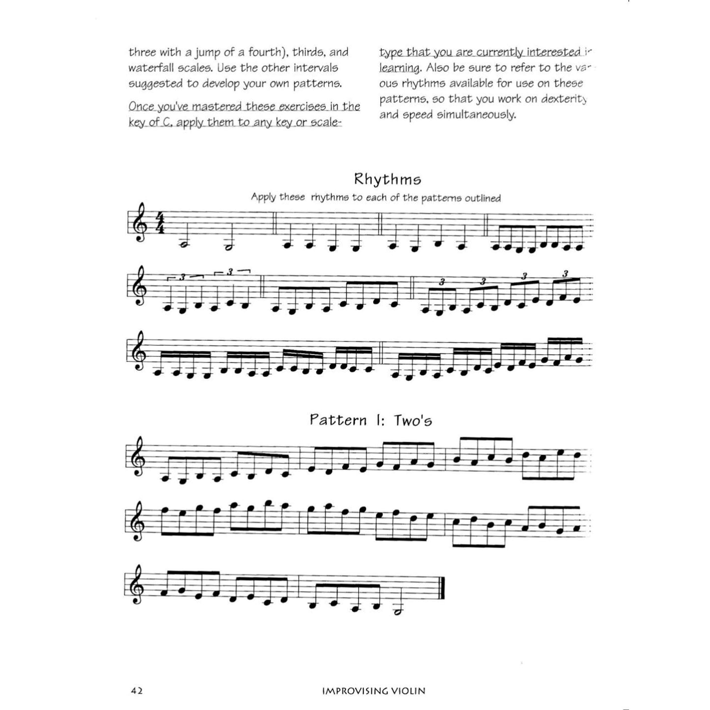 Improvising Violin