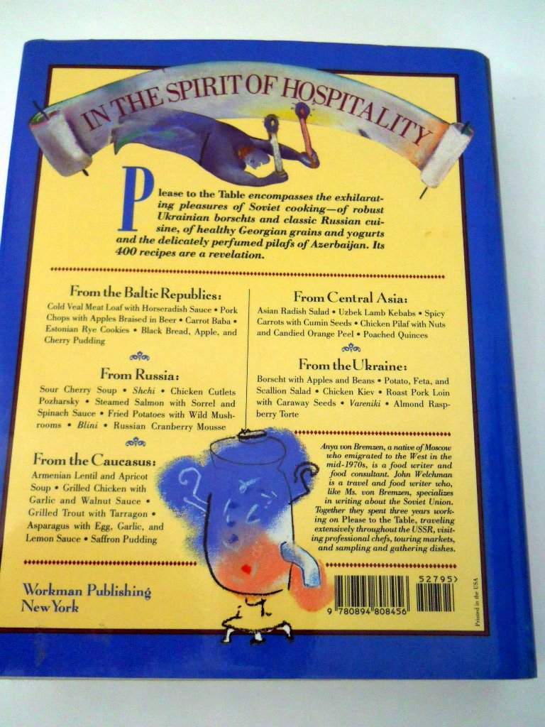 Please to the Table: The Russian Cookbook by Von Bremzen, An