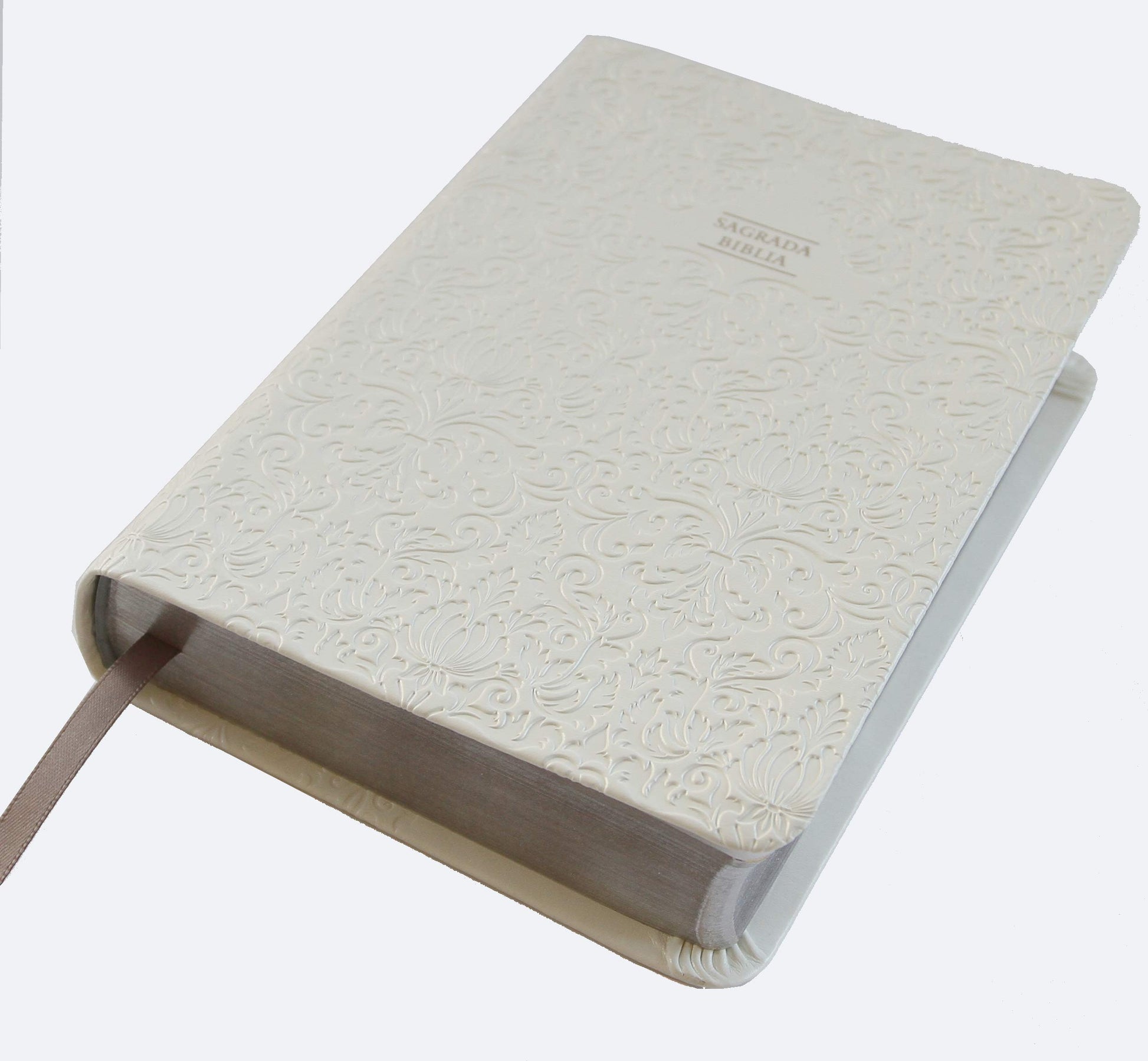 Biblia Católica en espaol. Boda, bautizo, primera comunión, confirmación y cumpleaos. Caja blanca regalo / Catholic Bible. Spanish-Language, Leathersoft, (Spanish Edition)