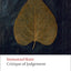 Critique of Judgement (Oxford World's Classics)