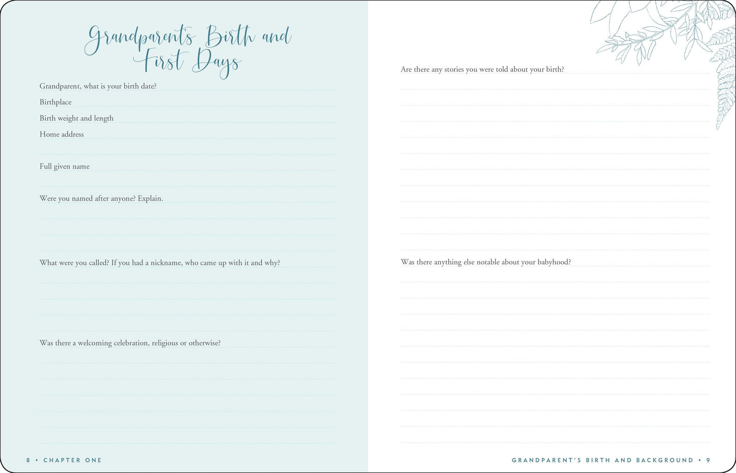 Memories for My Grandchild (Cloth Bound, Deluxe Edition)