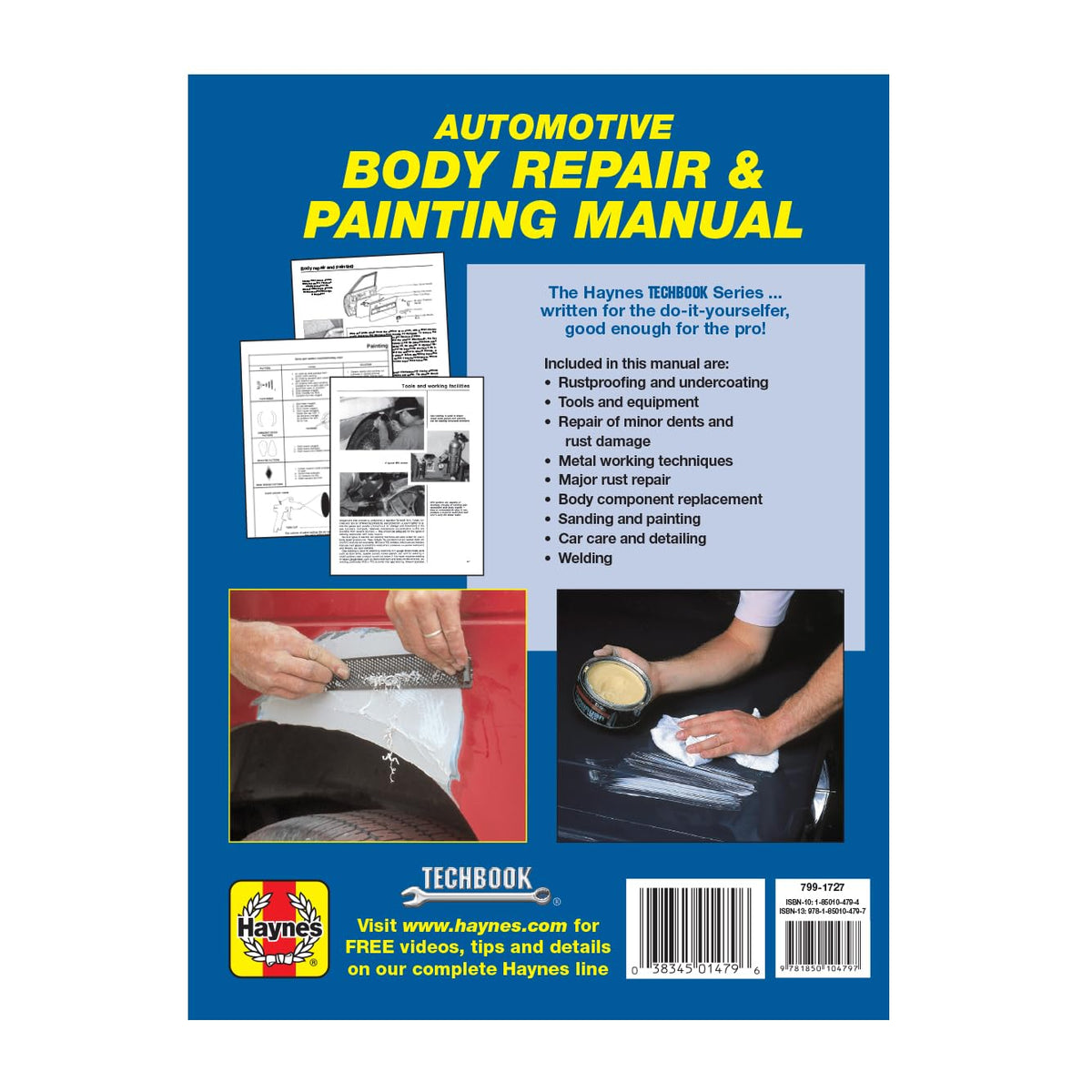 Automotive Body Repair & Painting Haynes TECHBOOK