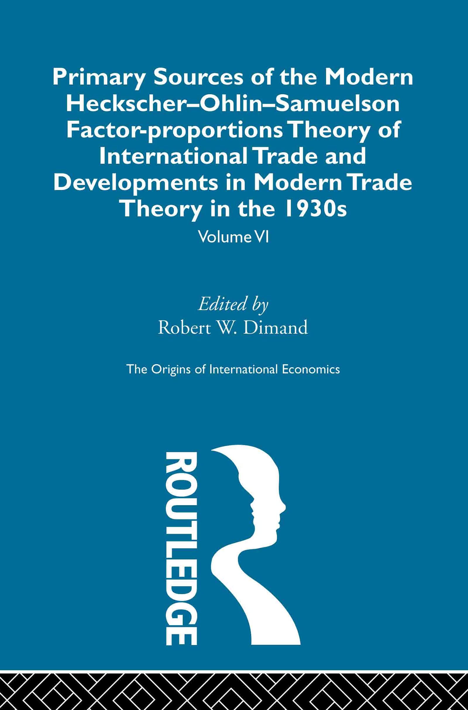 Origins Intl Economics Vol 6