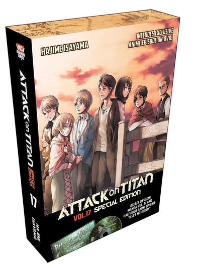 Attack on Titan 17 Manga Special Edition w/DVD (Attack on Titan Special Edition)