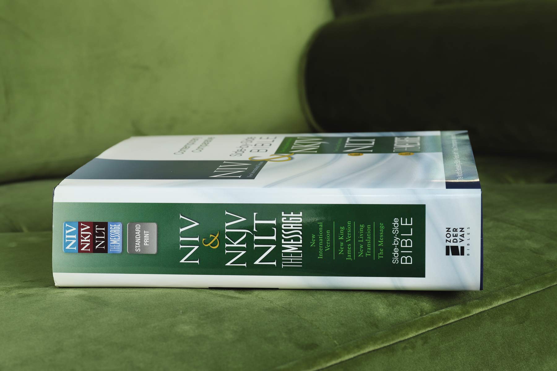 NIV, NKJV, NLT, The Message, Contemporary Comparative Parallel Bible, Hardcover: The Worlds Bestselling Bible Paired with Three Contemporary Versions