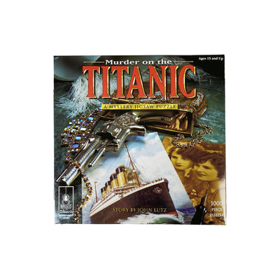 BePuzzled Classic Mystery 1000pc Jigsaw Puzzle - Murder on the Titanic