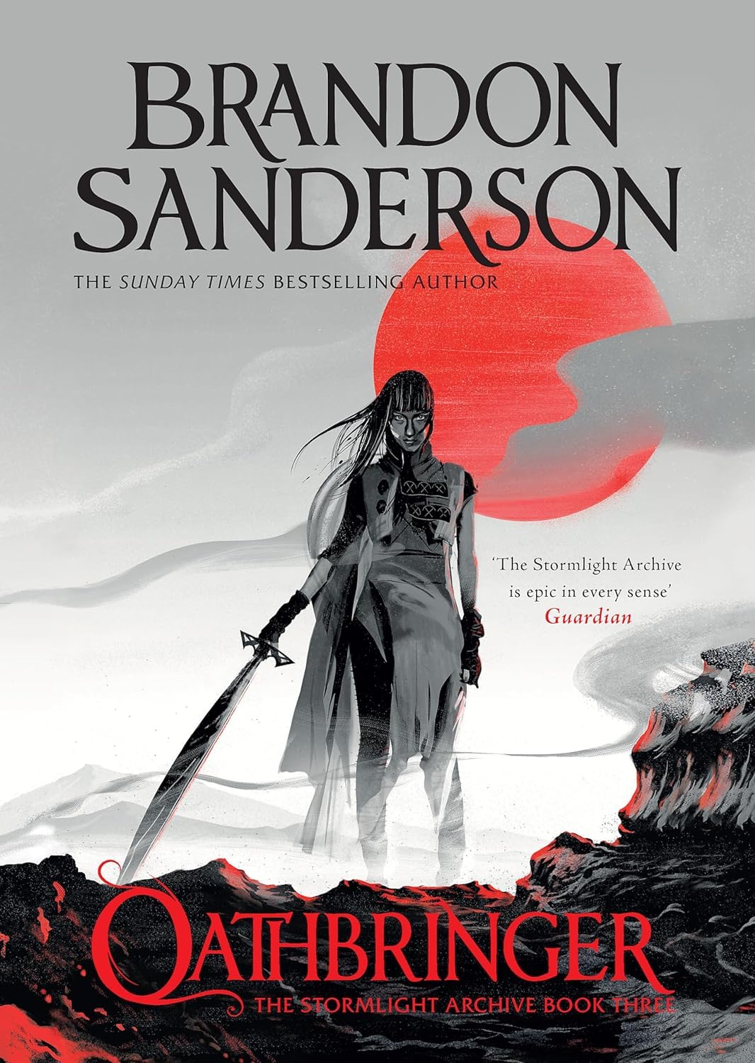 The Stormlight Archive Series 6 Books Collection Set by Brandon Sanderson (Words of Radiance Part 1 & 2, The Way of Kings Part 1 & 2 & Oathbringer Part 1 & 2)