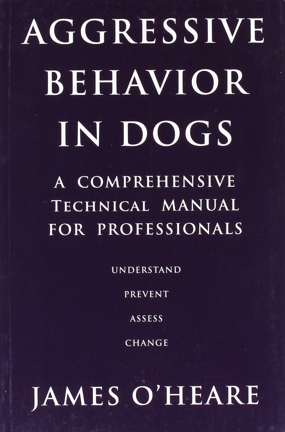 Aggressive Behavior in Dogs by OHeare, James