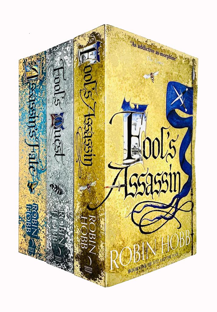 Fitz and the fool series robin hobb 3 books collection set Paperback