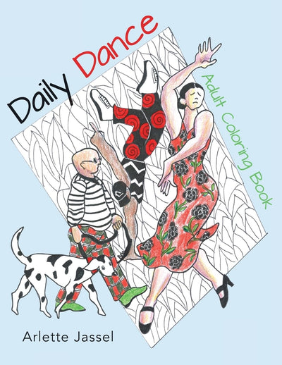 Daily Dance: adult coloring book