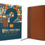 NIV, Quest Study Bible for Teens, Leathersoft, Brown, Comfort Print: The Question and Answer Bible