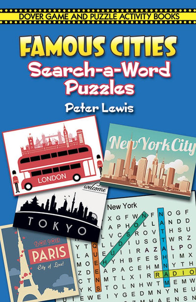 Famous Cities Search-a-Word Puzzles (Dover Kids Activity Books)