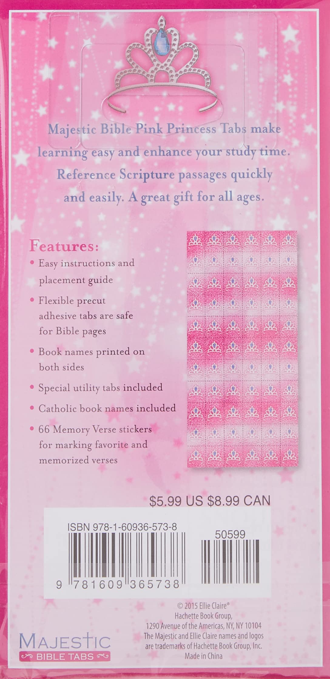 Princess Bible Tabs (Majestic Bible)
