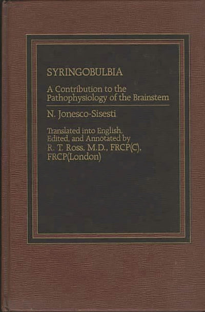 Syringobulbia: A Contribution to the Pathophysiology of the Brainstem