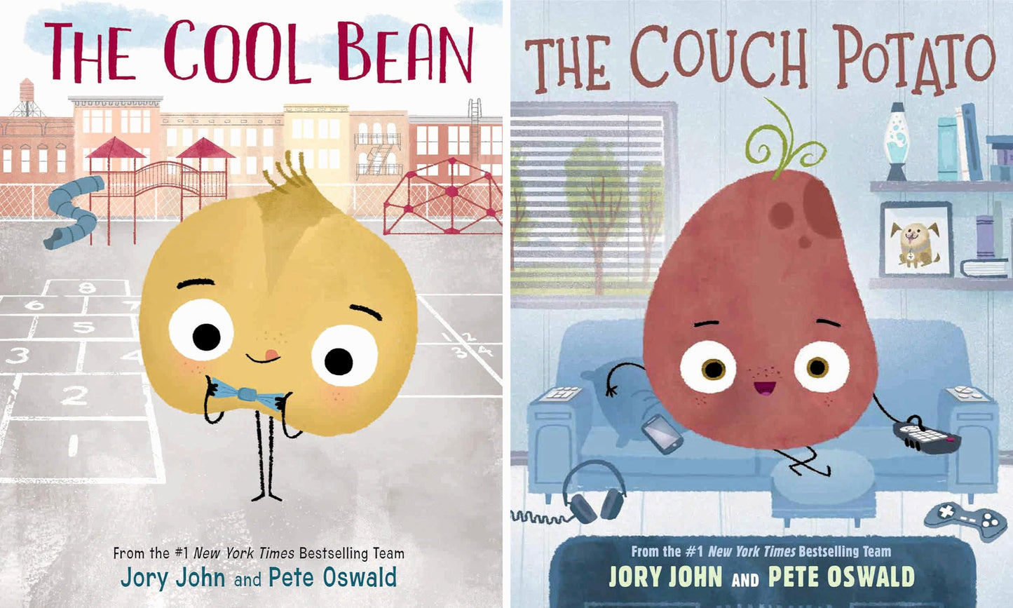The Food Group Series Complete 8-Book Collection Set by Jory John