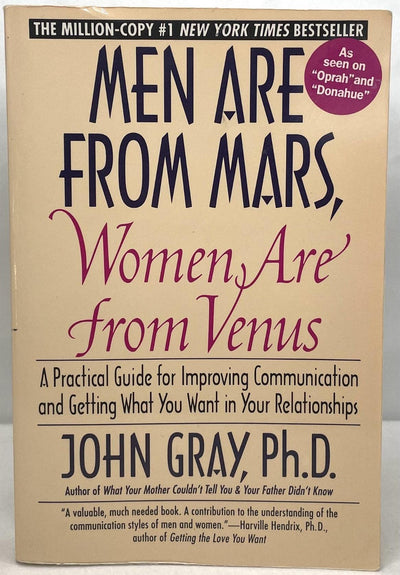 Men Are from Mars, Women Are from Venus
