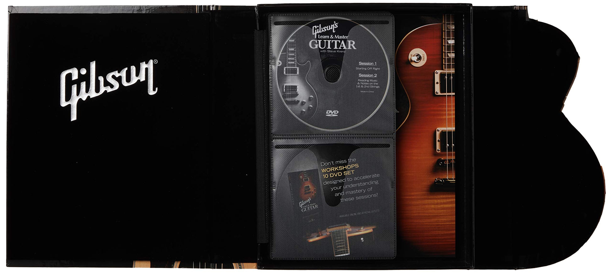Gibson's Learn & Master Guitar Boxed Dvd/CD Set Legacy Of Learning