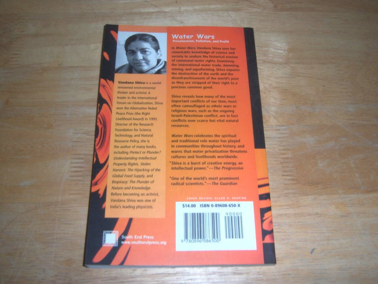 Water Wars: Privatization, Pollution, and Profit — back cover