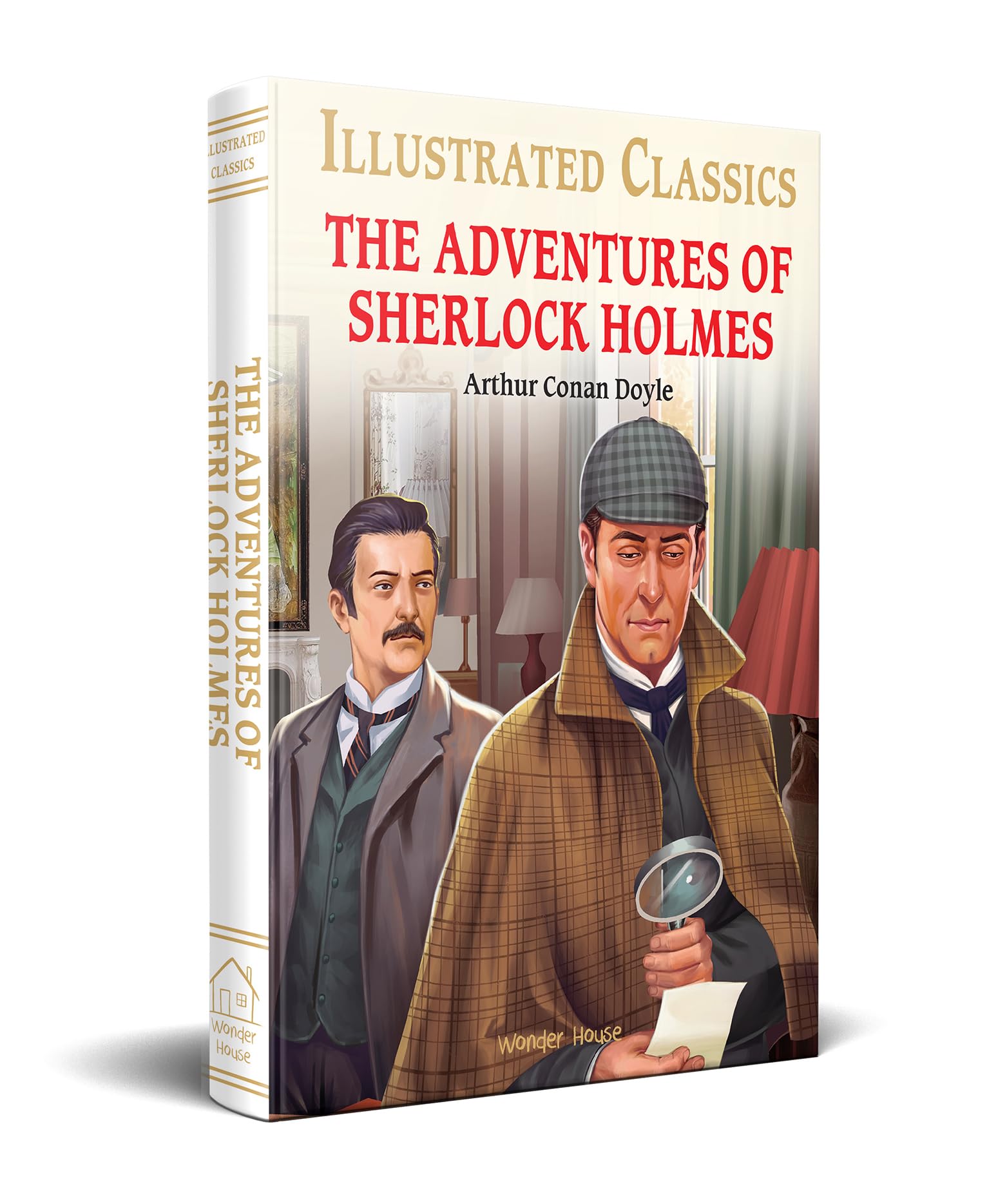 The Adventures of Sherlock Holmes : illustrated Abridged Children Classics English Novel with Review Questions
