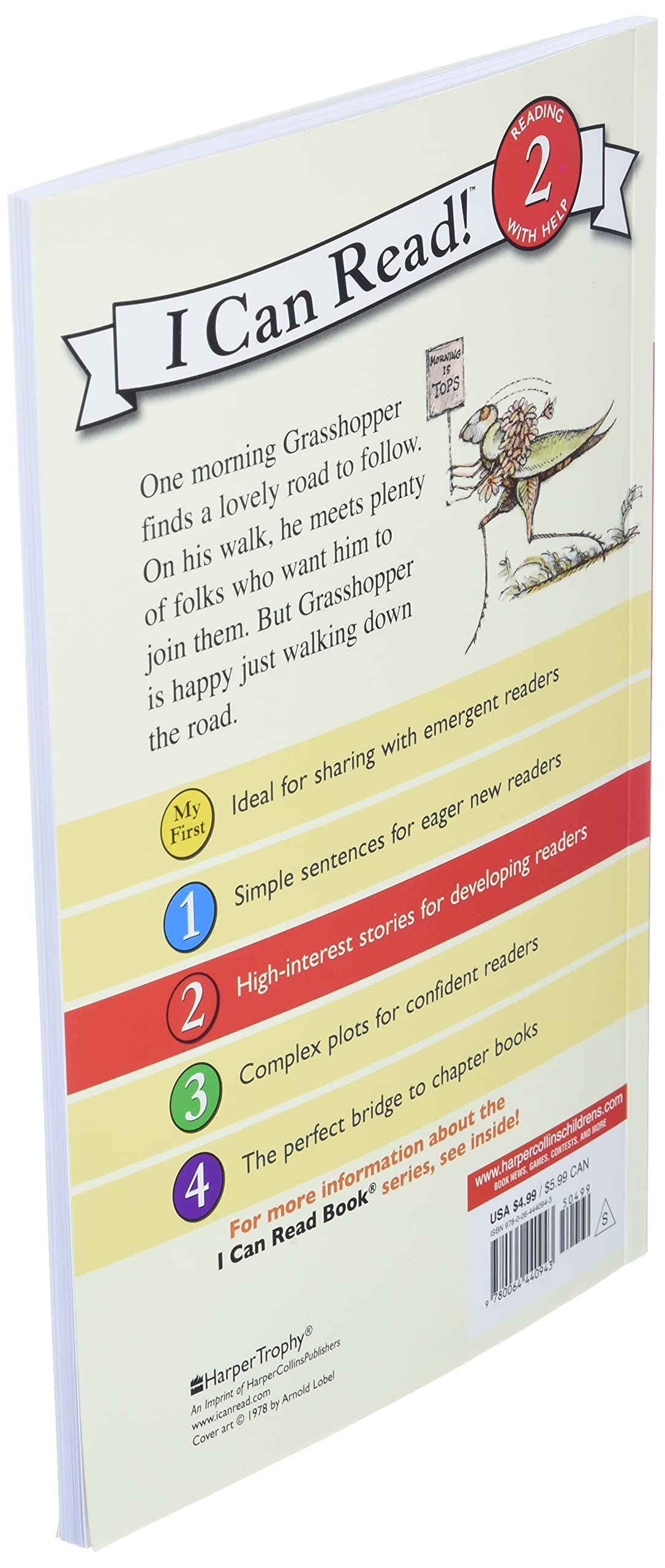 Grasshopper on the Road: A Beloved I Can Read Classic About a Happy Journey for Kids (Ages 4-8) (I Can Read Level 2)