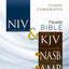 NIV, KJV, NASB, Amplified, Classic Comparative Parallel Bible, Hardcover: The Worlds Bestselling Bible Paired with Three Classic Versions