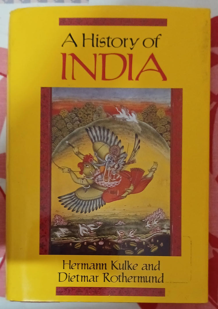 A History of India (Dorset Press Reprints Series) — back cover