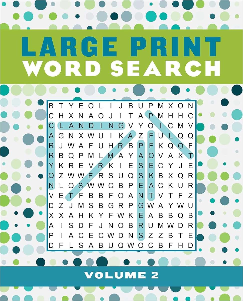 Large Print Word Search Volume 2 (2) (Large Print Puzzle Books)