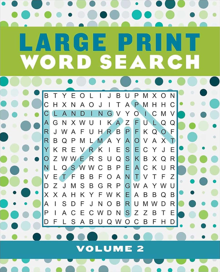Large Print Word Search Volume 2 (2) (Large Print Puzzle Books)