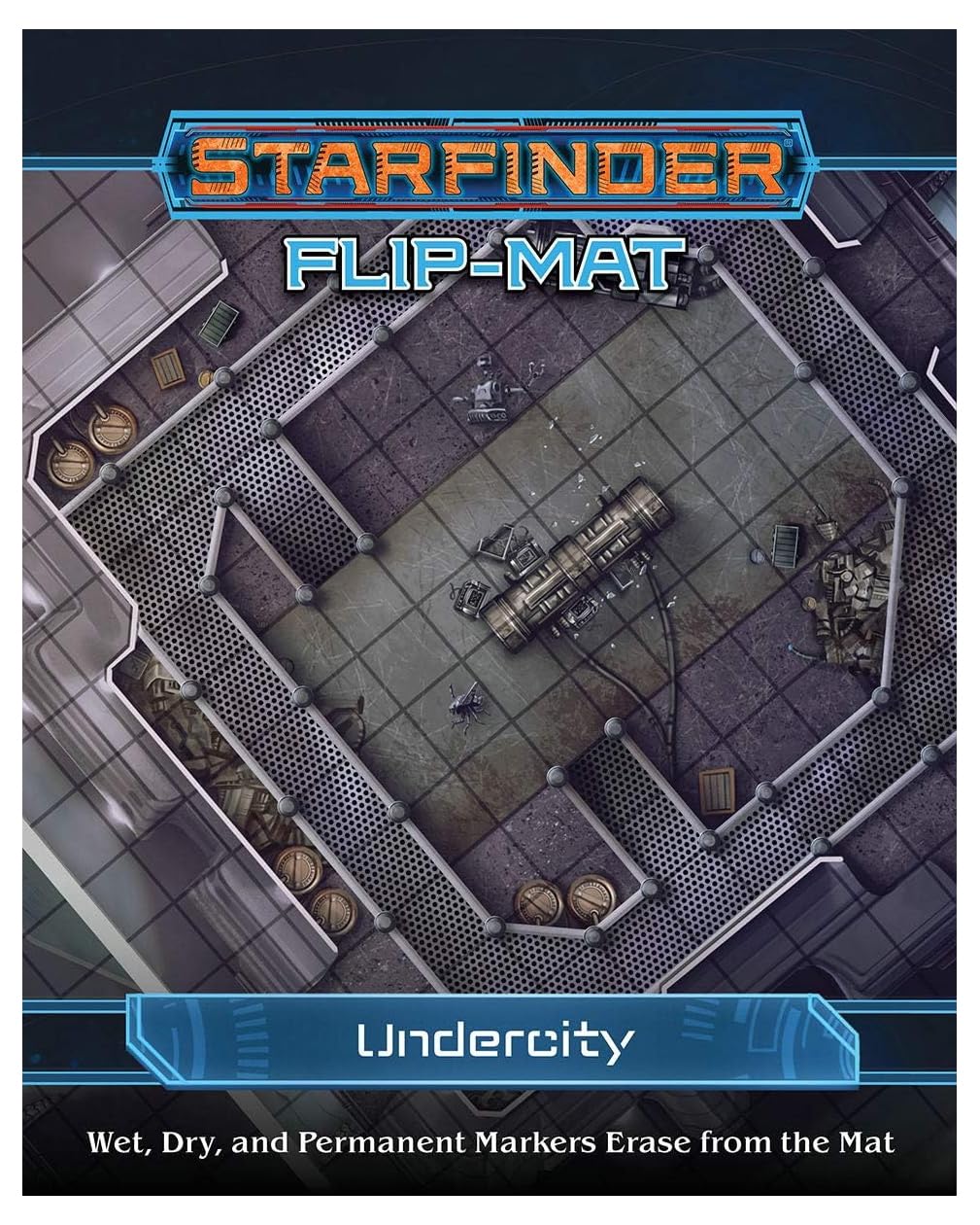 Starfinder Flip-Mat: Undercity