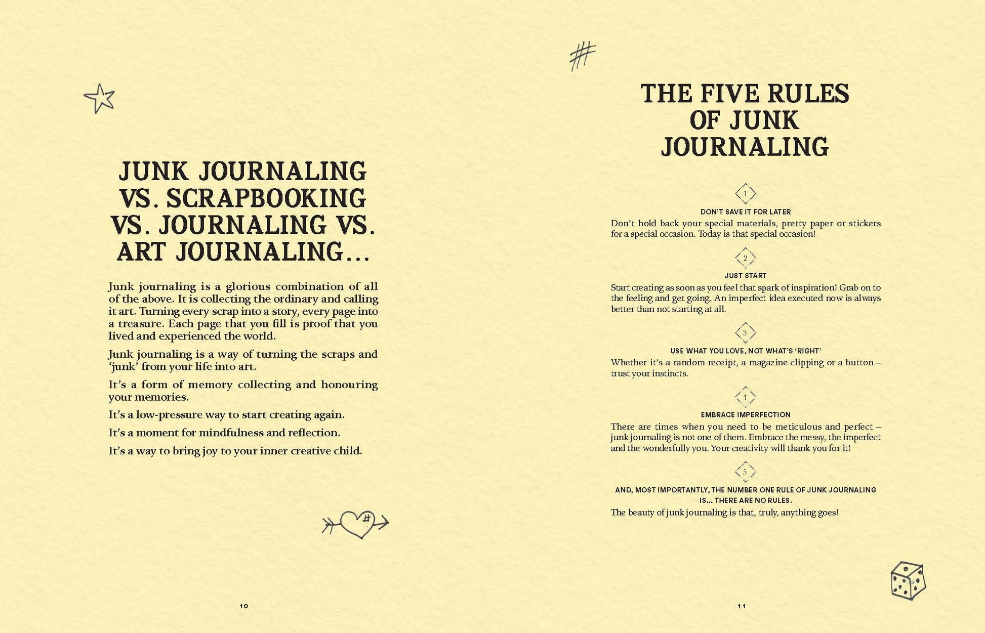 A Year of Junk Journaling: 52 creative prompts to transform scraps of your life into art