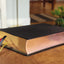 NKJV, Thompson Chain-Reference Bible, Premium Goatskin Leather, Black, Premier Collection, Black Letter, Art Gilded Edges, Comfort Print