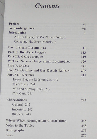 The Brown Book of Brass Locomotives, 3rd Edition