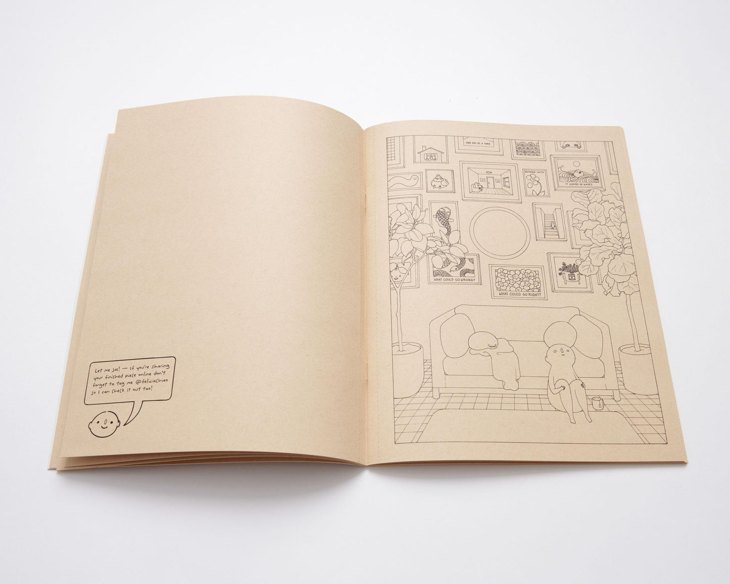 Felicia Chiao: Coloring Book One by Chiao, Felicia