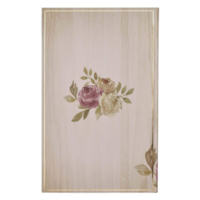 Christian Art Gifts Flexcover Journal  For I Know The Plans - Jeremiah 29:11 Bible Verse  Floral Inspirational Notebook w/128 Lined Pages, 5.5? x 8.5?
