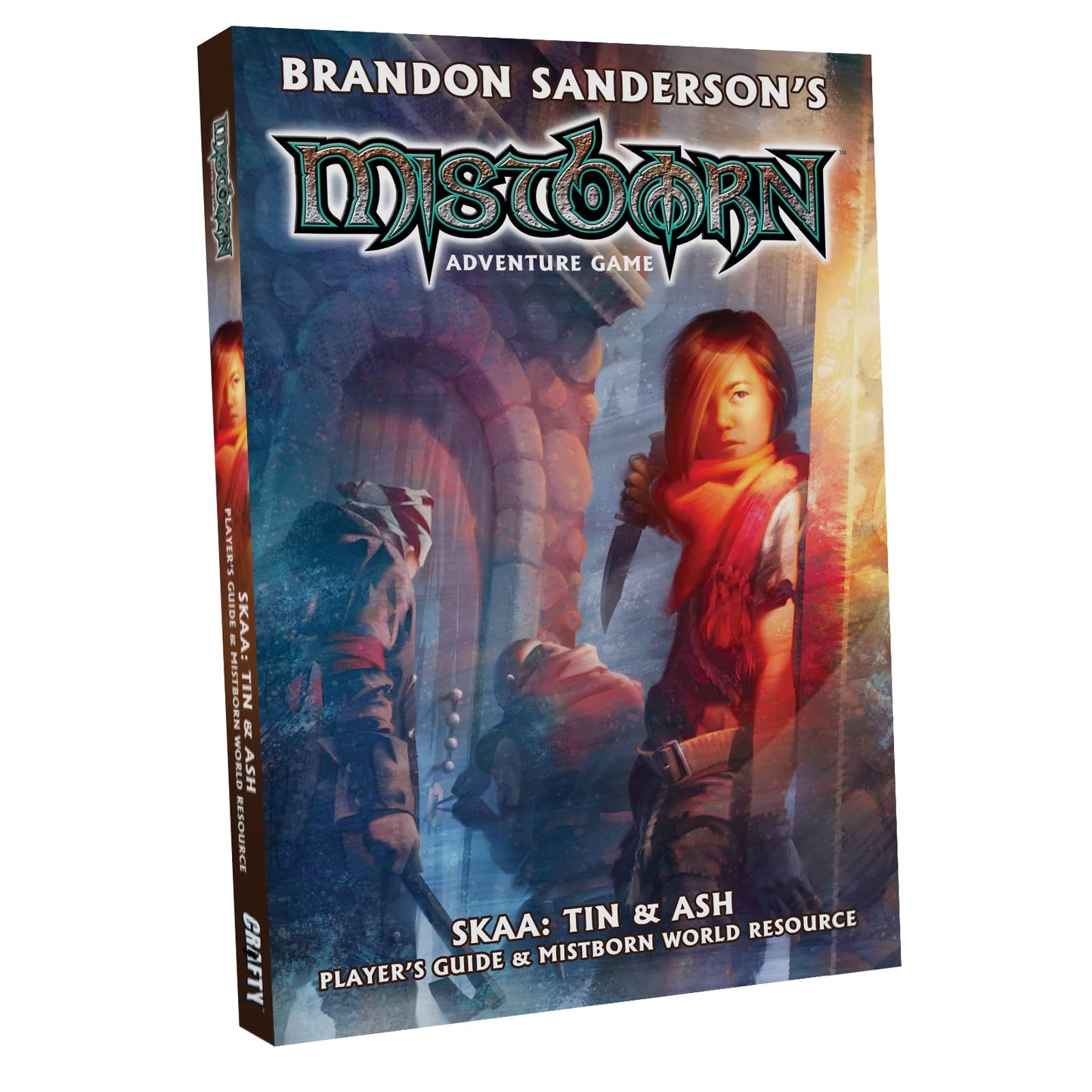 Mistborn: Skaa: Tin & Ash by Crafty Games - Rebellion Role-Playing - 2-6 Players, 1-2 Hours Gameplay, Ages 13+