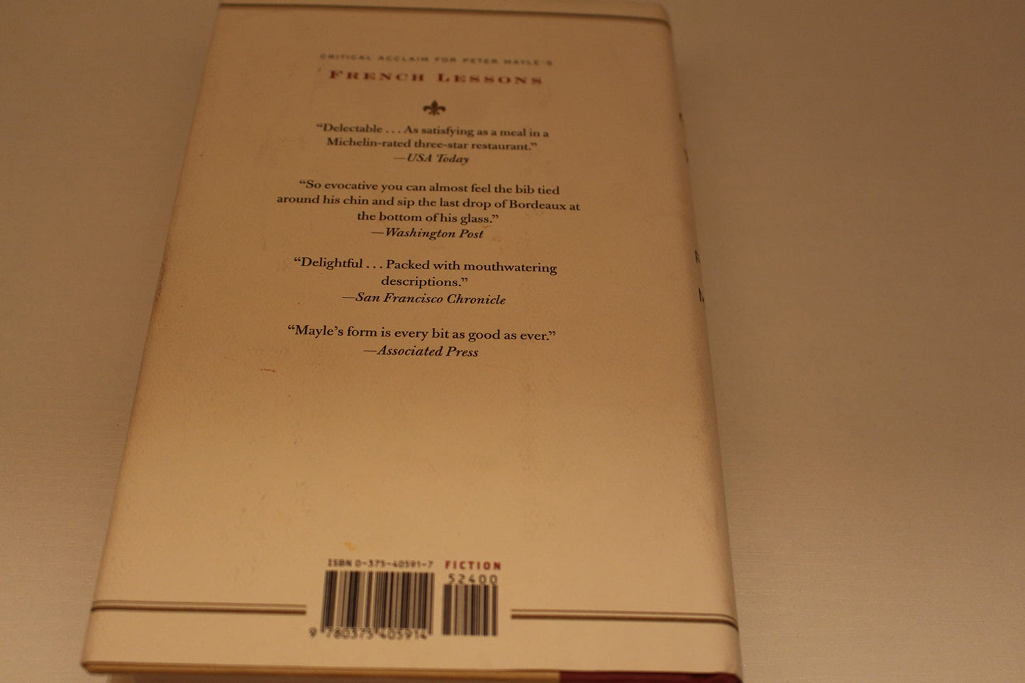 A Good Year by Peter Mayle