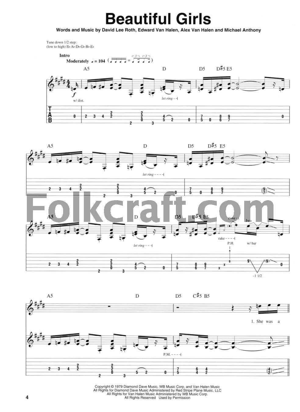 Pop Metal: Guitar Play-Along Volume 55