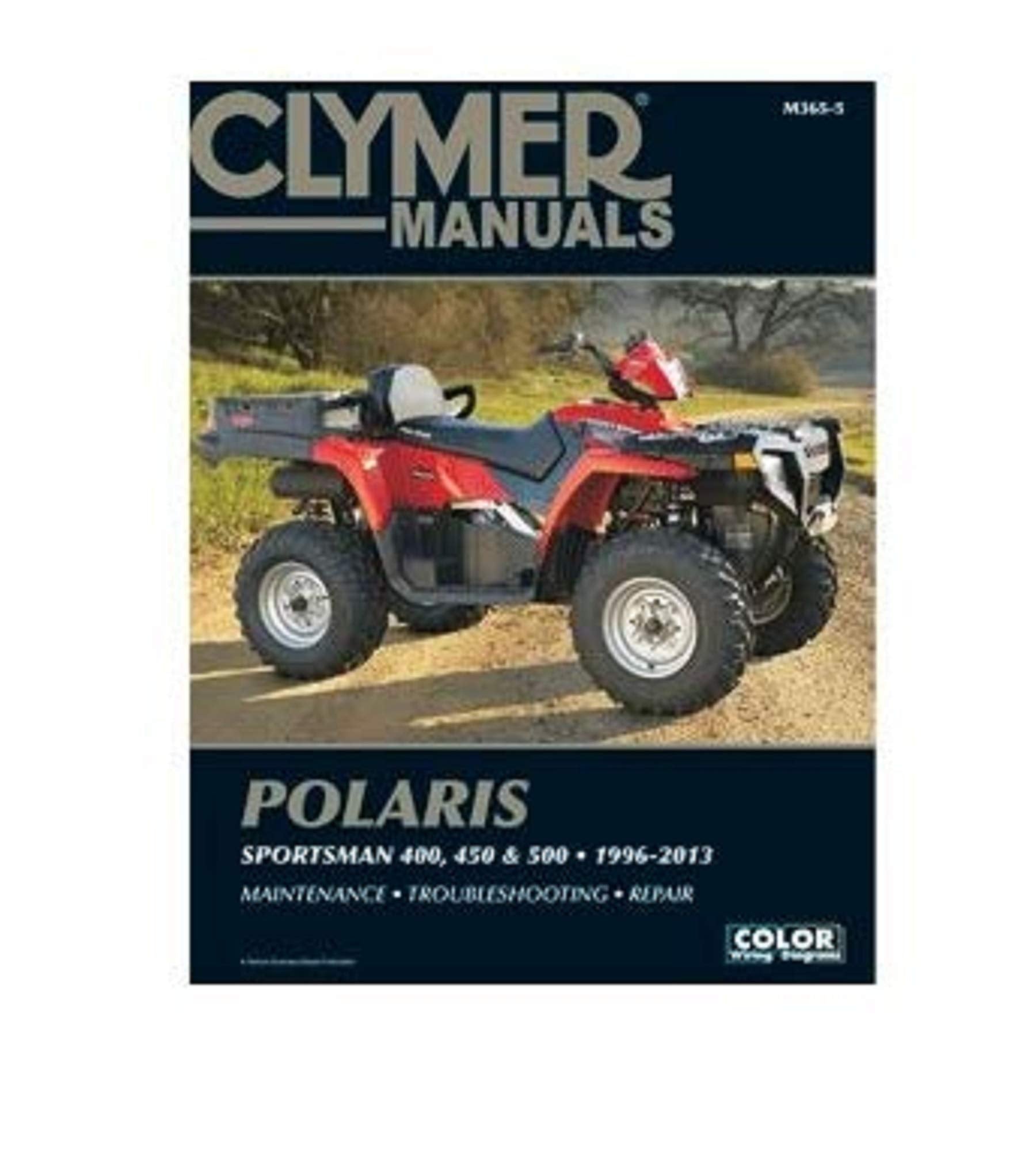 Clymer Polaris Sportsman 400, 450 and 500 1996-2008