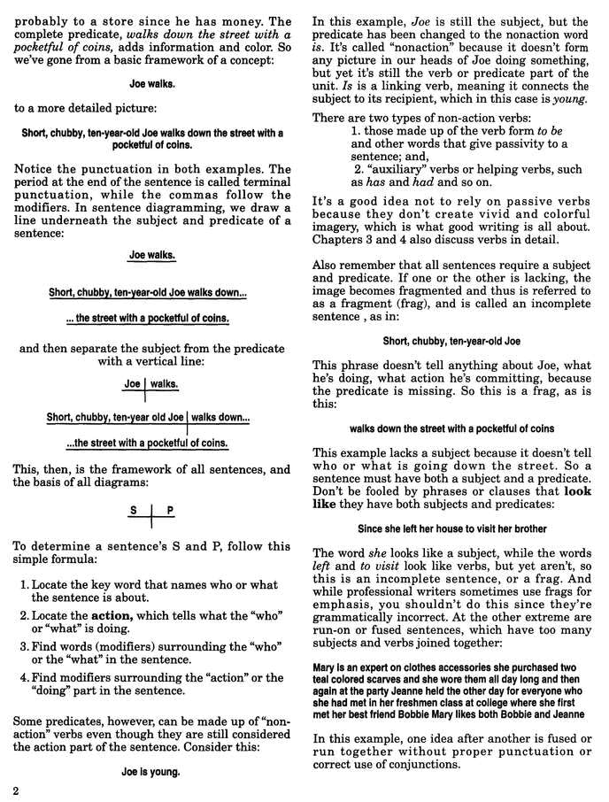 Grammar and Diagramming Sentences Workbook Advanced Straight Forward English Series Grades 7-12 Sentence Structure, Grammar Practice, and Diagramming Rules for Middle & High School Students