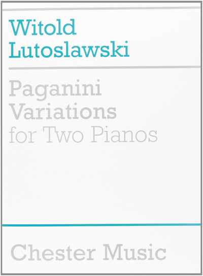 Paganini Variations for Two Pianos