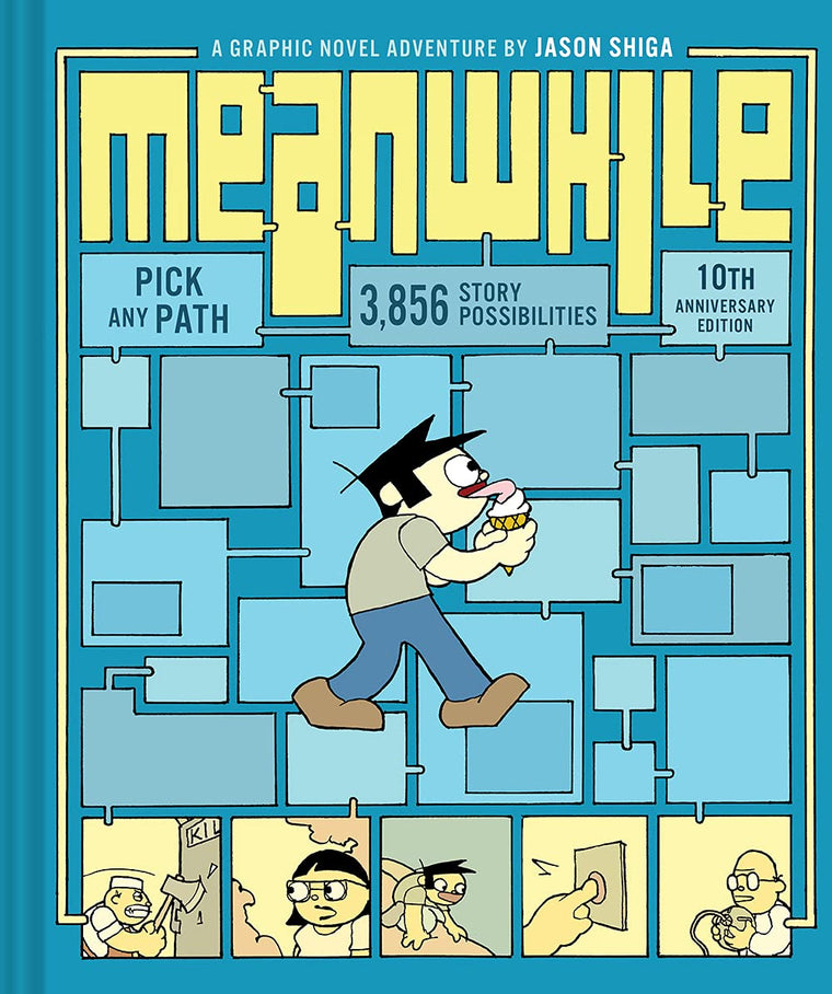 Meanwhile: Pick Any Path. 3,856 Story Possibilities. (Top Ten Great Graphic Novels for Teens) (cover color may vary)