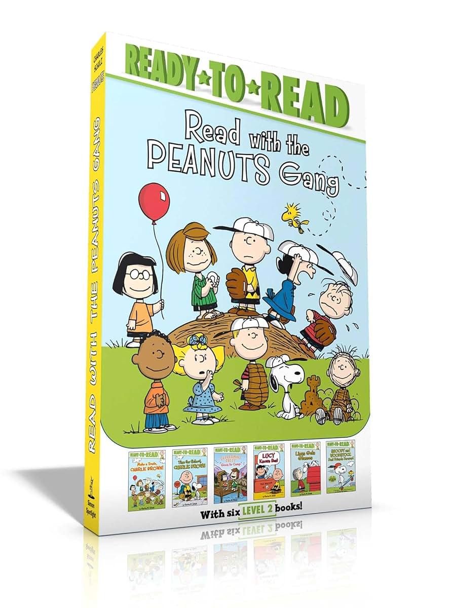 Read with the Peanuts Gang (Boxed Set): Time for School, Charlie Brown; Make a Trade, Charlie Brown!; Peppermint Patty Goes to Camp; Lucy Knows Best; Linus Gets Glasses; Snoopy and Woodstock