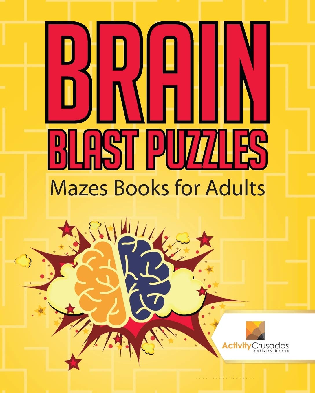 Brain Blast Puzzles : Mazes Books for Adults