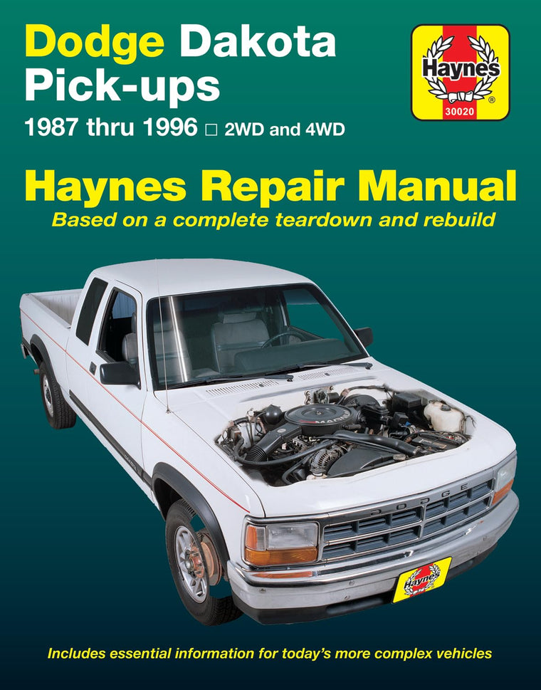 Dodge Dakota Pick-up (87-96) Haynes Repair Manual (Haynes Manuals)