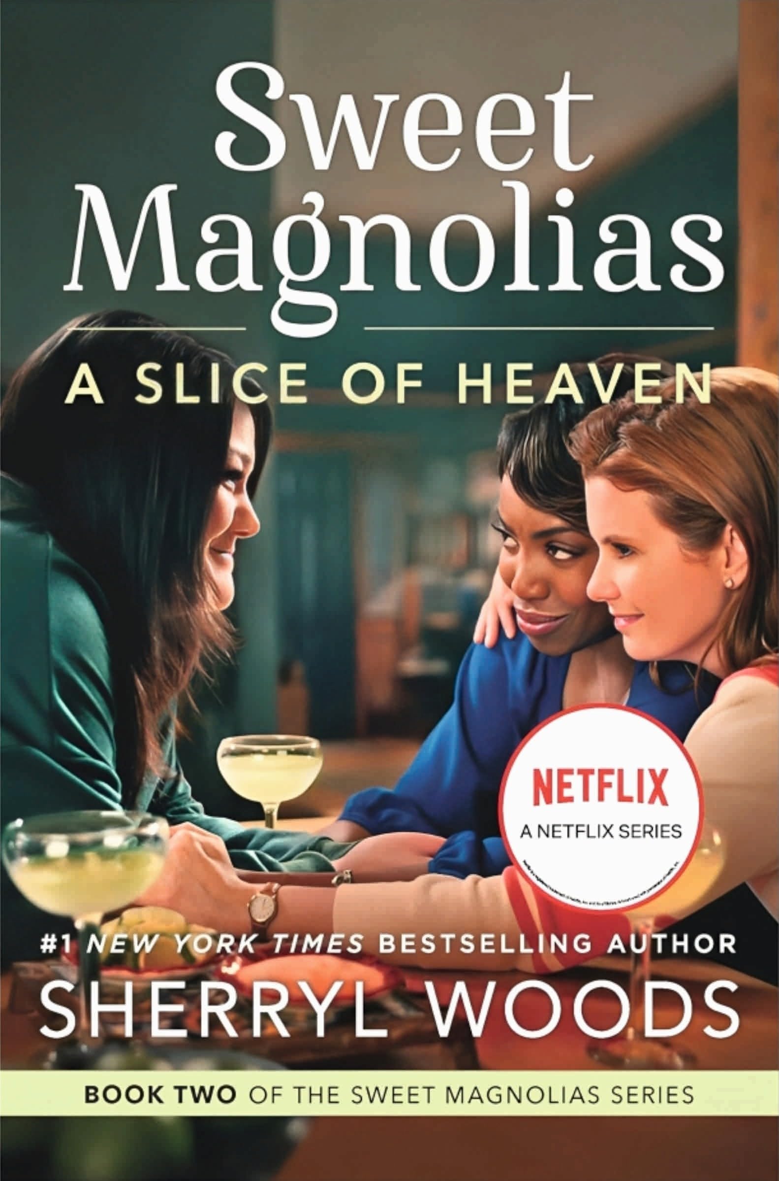The Sweet Magnolias 4 Book Set by Sherryl Woods (Stealing Home, A Slice of Heaven, Feels Like Family and Welcome to Serenity)