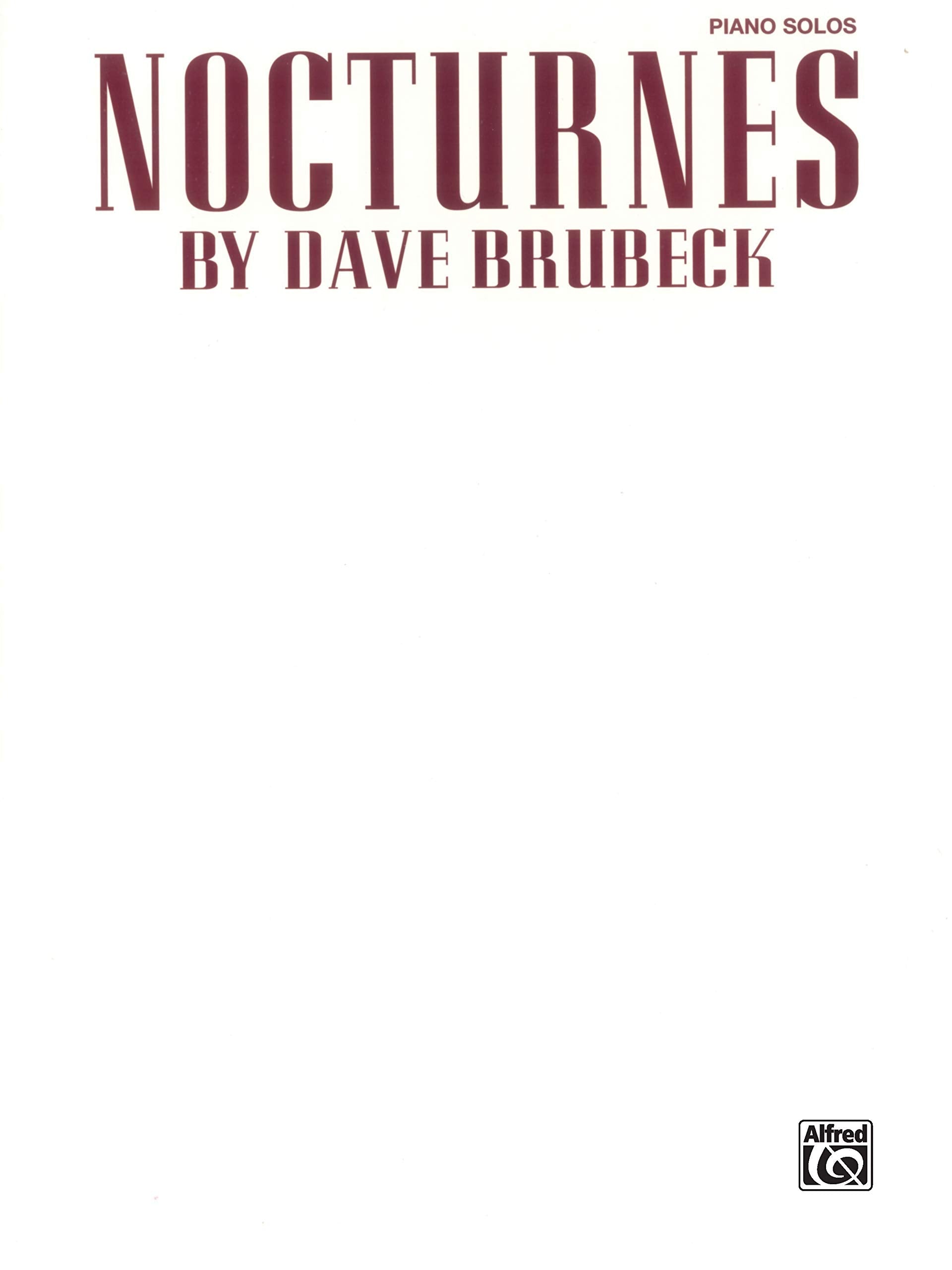 Nocturnes by Dave Brubeck : Piano Solos
