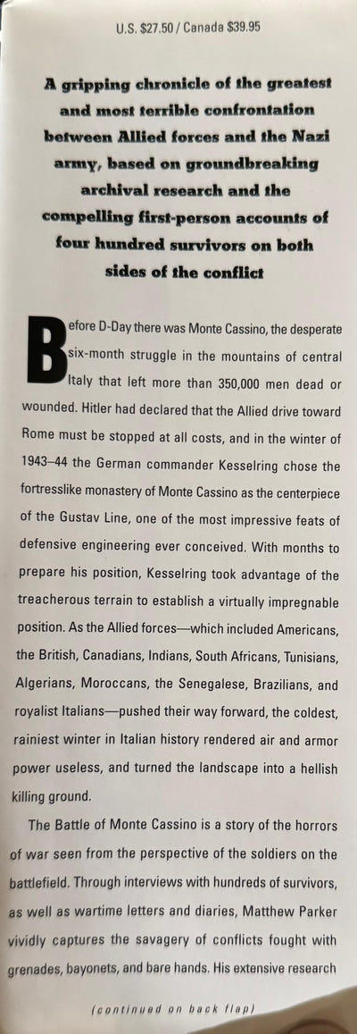 Monte Cassino: The Hardest-Fought Battle of World War II by