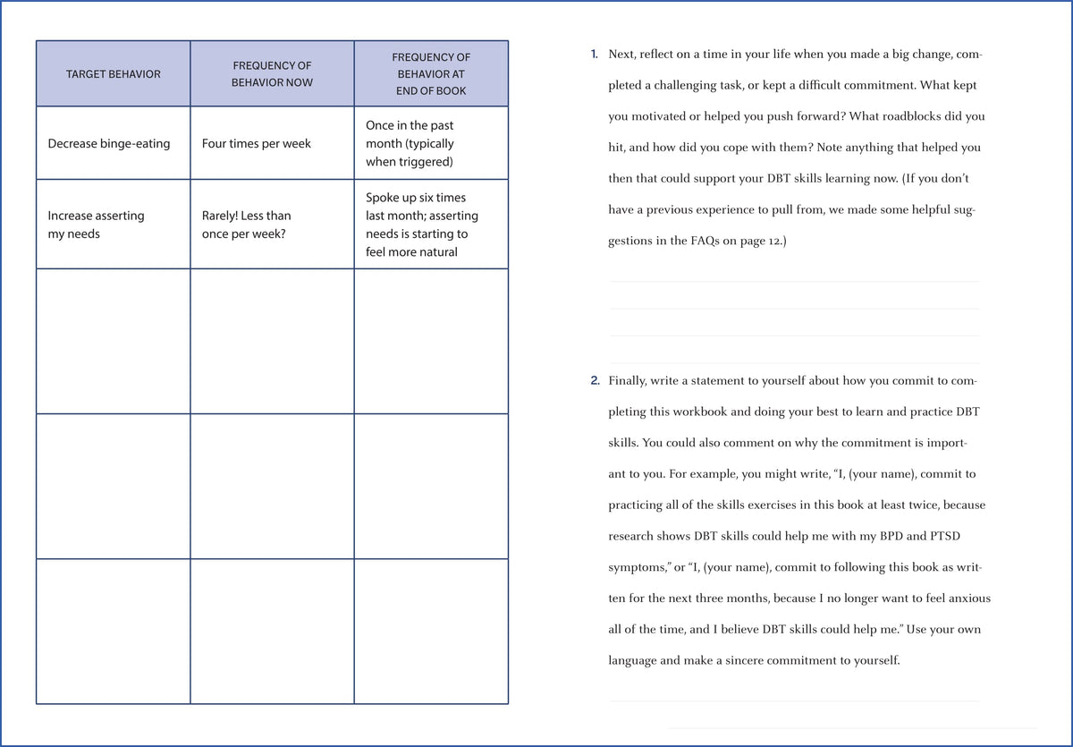 Self-Directed DBT Skills: A 3-Month DBT Workbook to Regulate Intense Emotions and Create Lasting Change with Dialectical Behavior Therapy