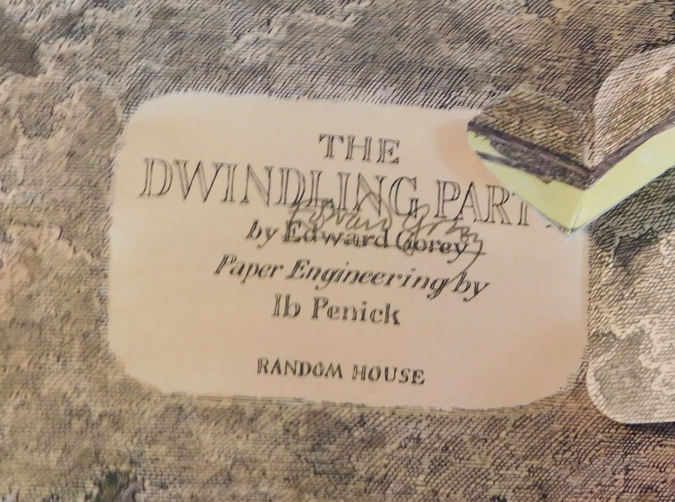 The Dwindling Party (A Pop-Up Book from Random House) by Edw